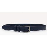 Antracit-kék  bőr öv