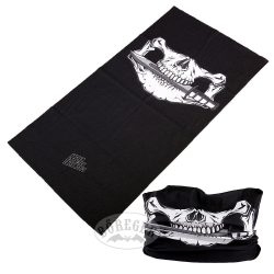 Multifunkcionális csősál /koponya tőrrel/