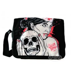 Mintás gyöngyvászon válltáska /oldaltáska