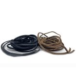 Bőr fűzőszál,bőrcsík