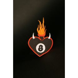 Rockabilly Angyali Ördög felvarró