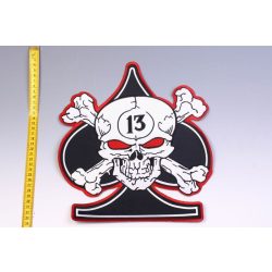 Rockabilly Koponya pikk felvarró