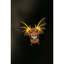 Ride Free koponya felvarró