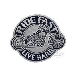 Ride Fast felvarró