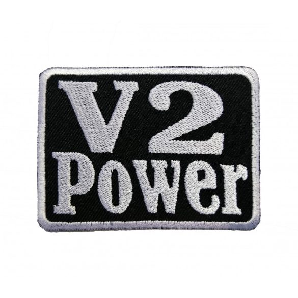 V2 Power felvarró