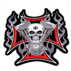 Koponya V-blokk felvarró