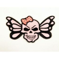 Lepke szárnyú koponya felvarró