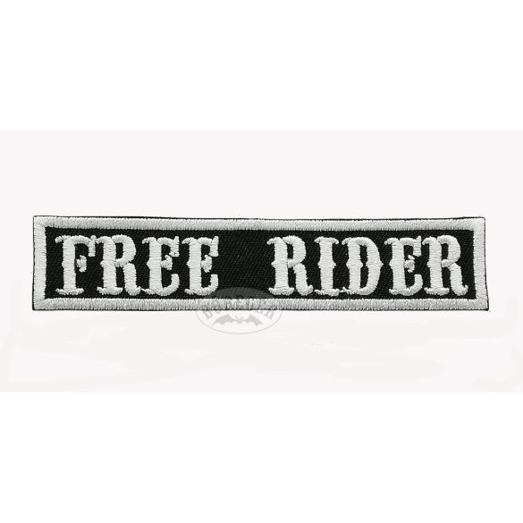 Free Rider felvarró