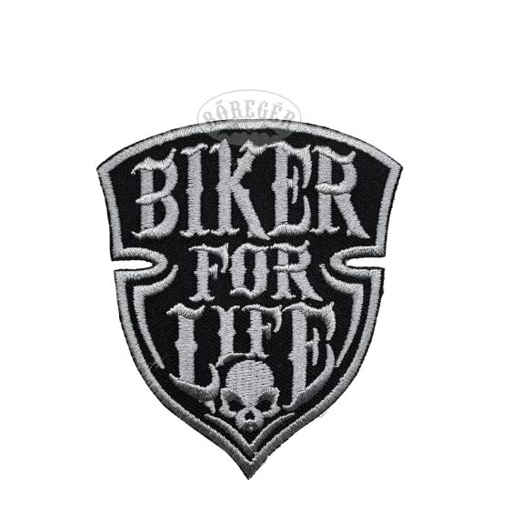 Felvarró - Biker for life Felvarró - Biker for life