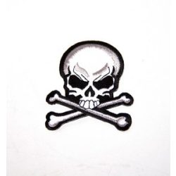 Csontos koponya felvarró