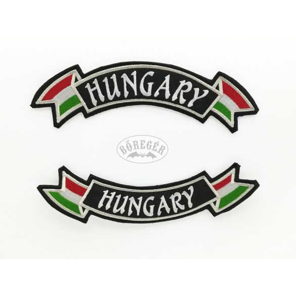 Mini Hungary felirat felvarró /pár