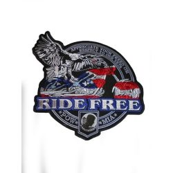 Ride Free /Pow Mia felvarró