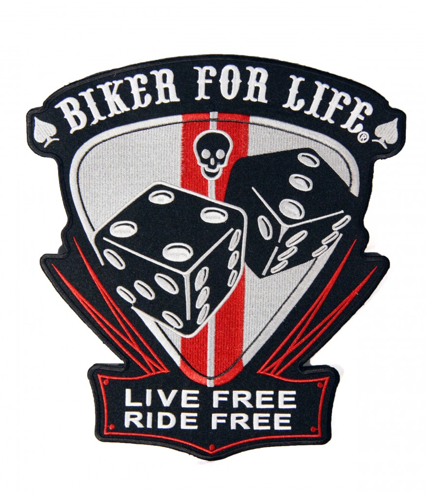 Felvarró - Biker for life Felvarró - Biker for life