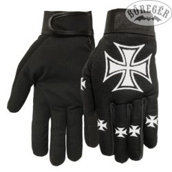 Iron cross gloves