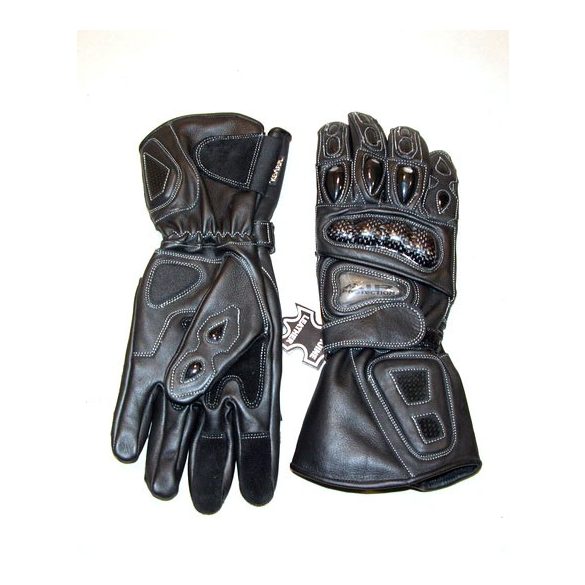 Biker gloves with protector