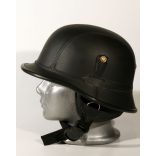 Műbőr bevonatú rohambili/ sisak