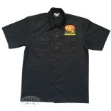 Billy Eight hímzett rövid ujjú ing (Hot Rod)