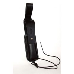 Monogrammos bőr késtok