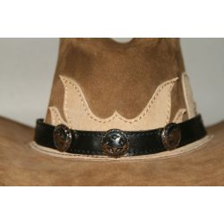 Sheriff-csillagos kalapdísz