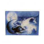 Sárkány a kereszten képeslap