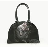 Alvó cicás női táska