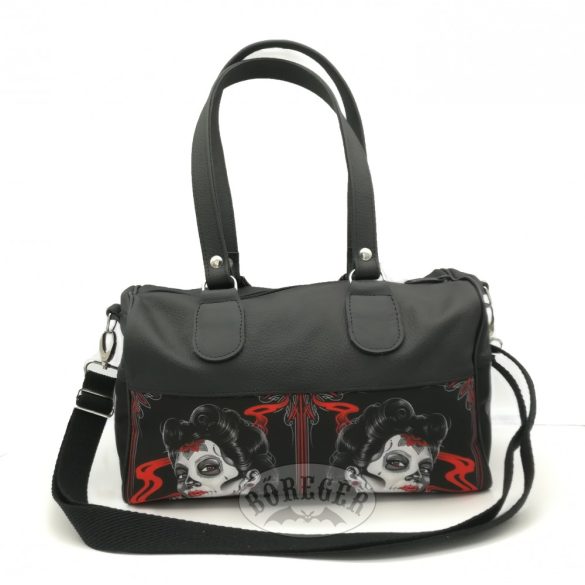 Cukorkoponya fejes női táska