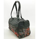 Izzó rózsás női táska