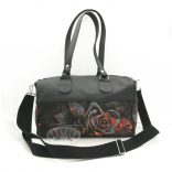 Izzó rózsás női táska