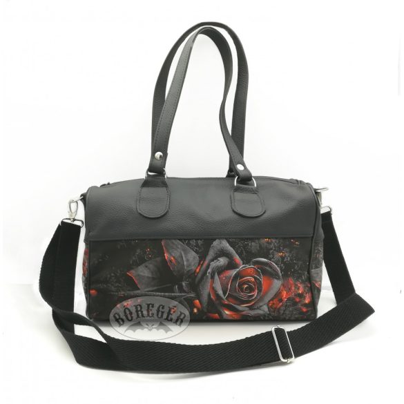 Izzó rózsás női táska