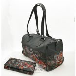 Izzó rózsás női táska