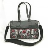 Ötkoponyás rózsás női táska