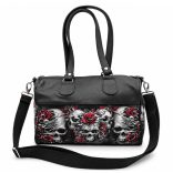 Skull & Roses női táska levehető vállpánttal