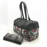 Ötkoponyás rózsás női táska