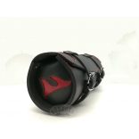 Lángnyelves bőr villatáska