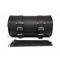 LG26 marhabőr hátsó hengertáska motorra 40x22 cm