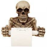 Csontvázas WC-papír tartó