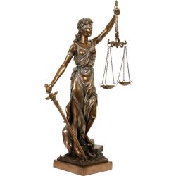 Justitia sculpture
