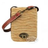 Női bőr válltáska /Trimmelt/