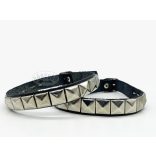 Piramisszegecses nyakpánt