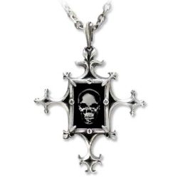 Röntgen Koponya képkeretben nyaklánc - Kifutó!