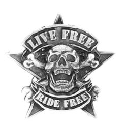 Live Free, Ride Free jelvény