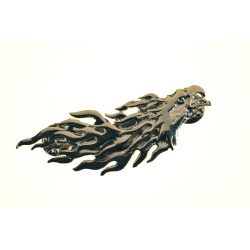 Lángoló sasfej jelvény