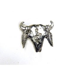 Western ökör koponya Indián toll jelvény