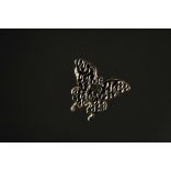 Pillangó koponya jelvény