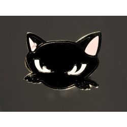 Rockabilly macskafej jelvény