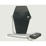 Koporsó alakú bőr pénztárca