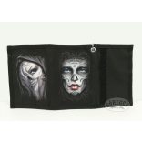 Mintás szövet pénztárca (Cukorkoponyás)