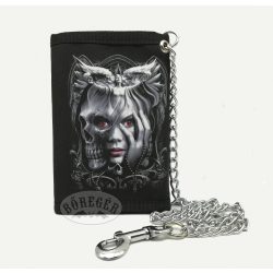 Mintás szövet pénztárca/Angyal és démon/