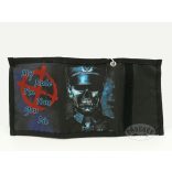 Mintás szövet pénztárca/Náci koponyás/