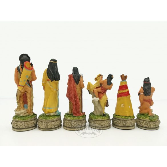 Sakkfigura készlet /Cowboyok vs Indiánok/